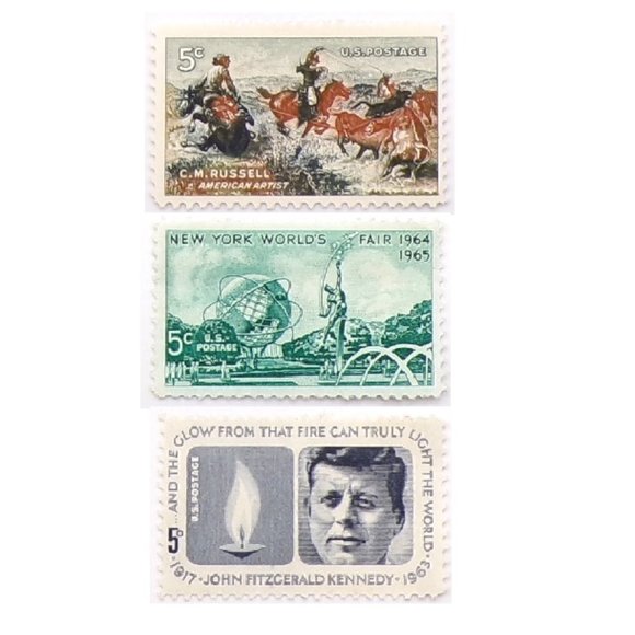 1964 United States Commemorative Stamp Year Set - Picture 3 of 16